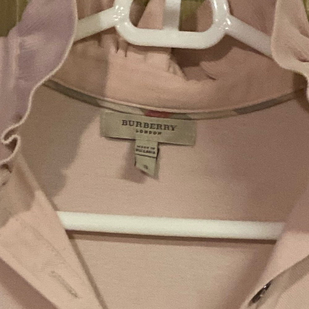 Burberry polo blouse